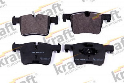 KRAFT AUTOMOTIVE 6002515 -  Колодки тормозные дисковые передние, комплект